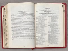 Oxford KJV Scofield Reference Bible 1945 Red Hand Grained MOROCCO Leather 187X