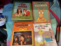 Children’s Books. Copyrights 1980s. Lot Of 4. Various Titles. See Pictures