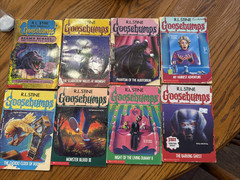 Give Yourself Apple Fiction Scholastic Goosebumps RL Stine Lot 25