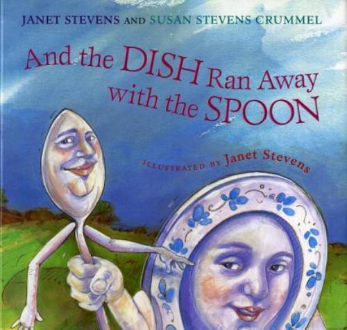 And the Dish Ran Away with the Spoon – 0152022988, hardcover, Janet Stevens