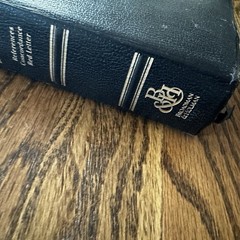 Holy Bible Premium Bonded Leather B&H KJV Giant Print Edition Red Letter 1982 Bl