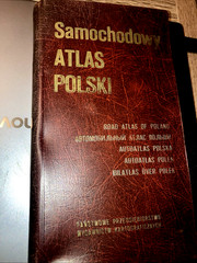 Samochodowy Atlas Polska 1:500 000 – US seller, Charity Consignment