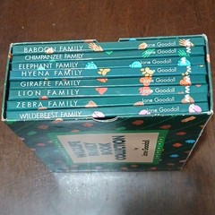 Jane Goodall Wildlife Family Book Collection Hardcover Animal Series Illustrated