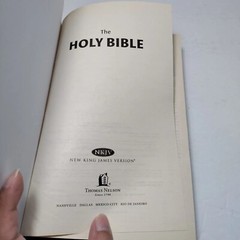 Holy Bible New King James Version Nelson 1982 Red Letter Version NKJV 1653BG