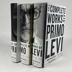 Complete Works of Primo Levi 2015 Hardcover DJ Slipcase 3 Volumes