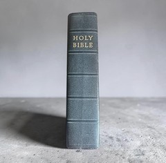 Holy Bible Gideons 1955 KJV King James National Bible Press Hardcover Chicago