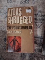 Ayn Rand Lot of 2 books, Atlas Shrugged, Anthem