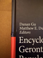 Encyclopedia of Gerontology and Population Aging Volume 1: A-B English Hardcover