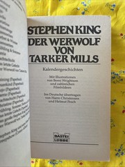 Der Werwolf von Tarker Mills von Stephen King, Illus. Berni Wrightson (1985, PB)