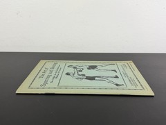Vintage 1935 The Art of Sparring & Boxing Self-Defense Manual Booklet Johnson