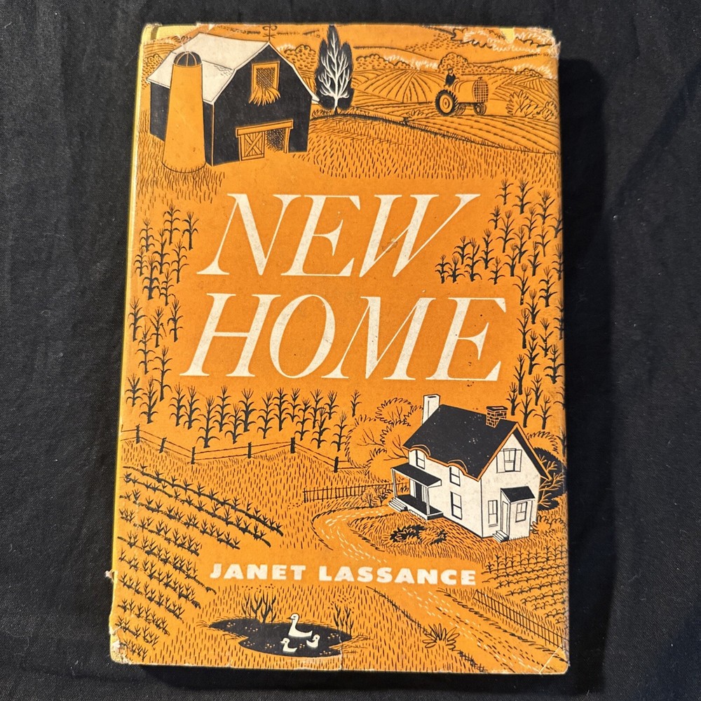 New Home By Janet Lassance Crystal Springs Farm Iowa True story Rare! Only One✨