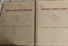 Vintage 1955 Northrop Aviation Books Set & 1961 FAA Civil Aeronautics Papers Lot