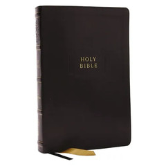 KJV Holy Bible with Apocrypha and 73,000 Center-Column Cross References, Black