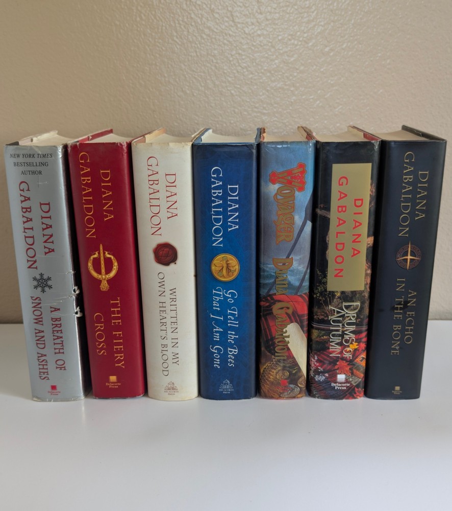 OUTLANDER Series Lot of 7 Books Mostly 1st Editions Hardcover Diana Gabaldon