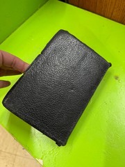 Vintage Cambridge Concordance Holy Bible Black Hand-Grained Morocco Leather Line