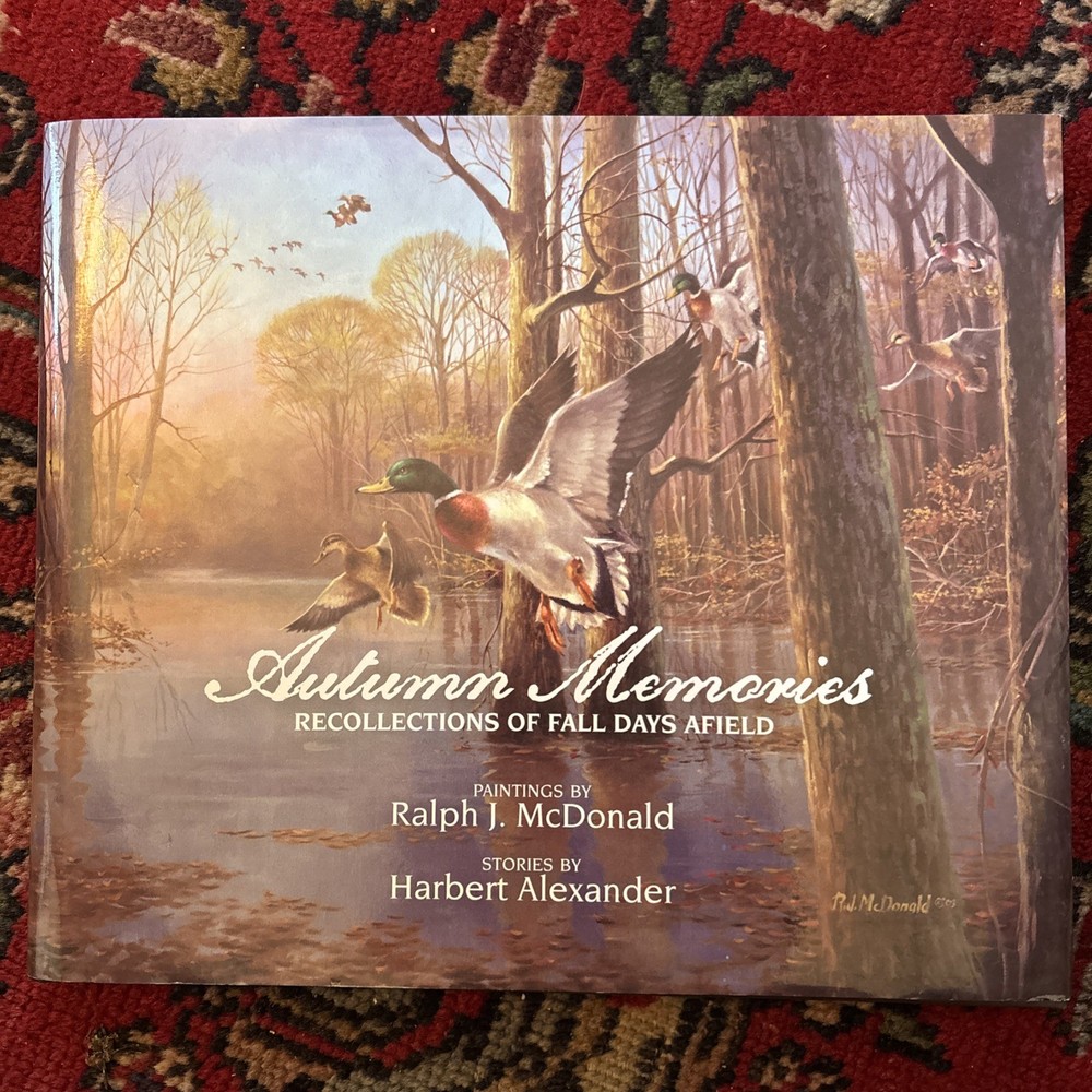 Autumn Memories Signed Harbert Alexander & Ralph McDonald HB/DJ 2012