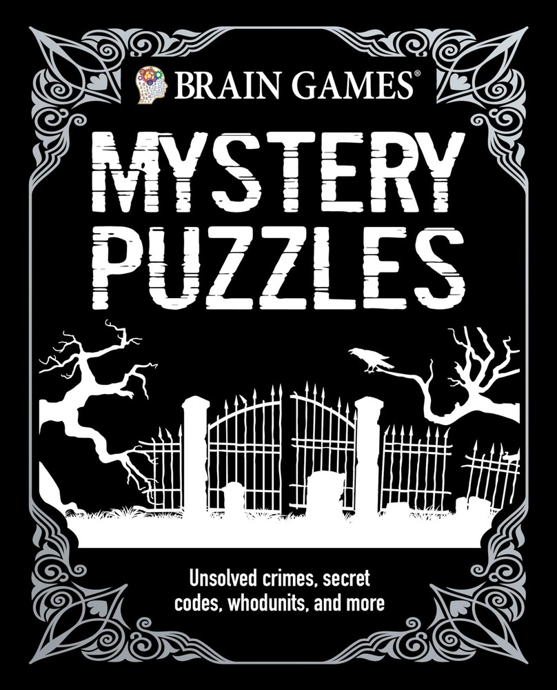 Brain Games – Mystery Puzzles (384 Pages): Unsolved Crimes, Secret Codes, Wh…