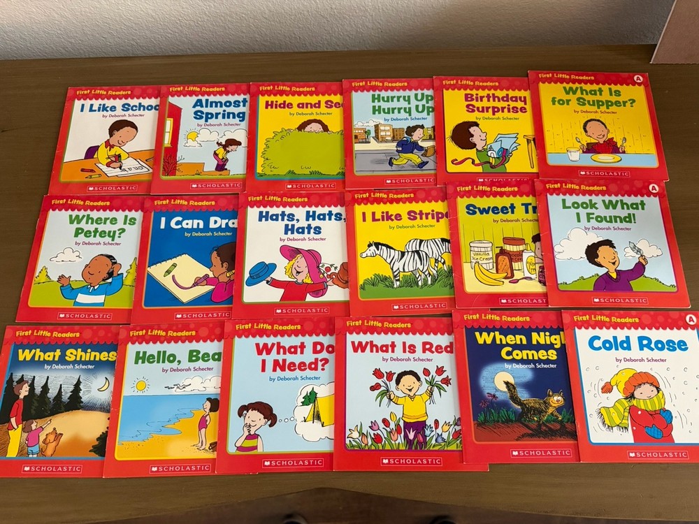 First Little Readers Level A, Lot of 18 PB Children’s Books Homeschool Reading