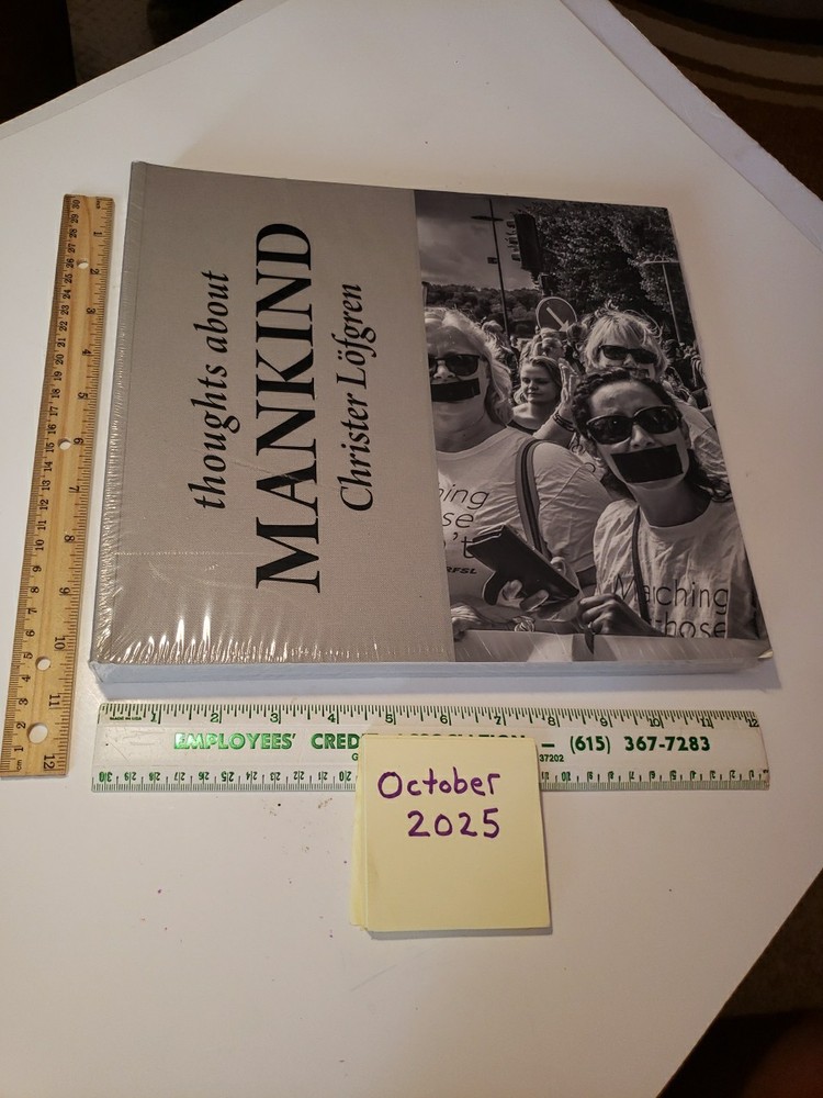 MAN – Thoughts About Mankind, Christer Löfgren, Paperback Book Sealed