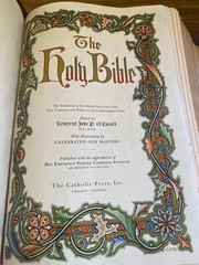 Holy Bible Catholic Home Edition 1951 Edition