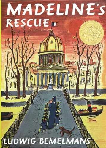 Madeline’s Rescue – Hardcover, by Bemelmans Ludwig – Very Good n