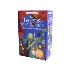 The Legends Of King Arthur 10 Books Box Set By Tracey Mayhew-Ages 7-9- Paperback