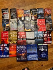 25 Daniel Silva Books — Gabriel Allon Series, HC and SC. Full Run!