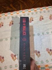 God of Malice Deluxe Signed by Rina Kent