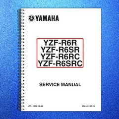 YAMAHA YZF-R6R YZF-R6SR YZF-R6RC YZF-R6SRC Service Manual 2002, FOLDOUTS