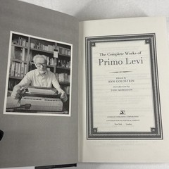 Complete Works of Primo Levi 2015 Hardcover DJ Slipcase 3 Volumes