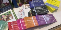 Challenger Phonics Fun Learning Set DVDs Books Cards Readers Incomplete Some New