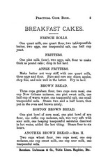 1882 The California Practical Vintage Cook Book 53 Pages