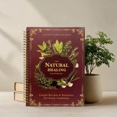 The Natural Healing Handbook a Guide For Herbal Remedies And Natural Spiral-Boun