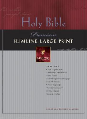 Premium Slimline Bible Large Print: NLT1