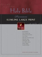 Premium Slimline Bible Large Print: NLT1