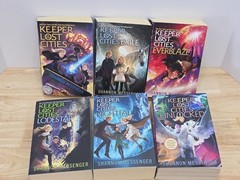 Keeper of the Lost Cities 6 Books Set by Shannon Messenger (#1,2,3,5,6 & 8.5)