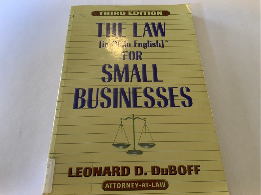 The Law in Plain English for Small Businesses Paperback Leonard D