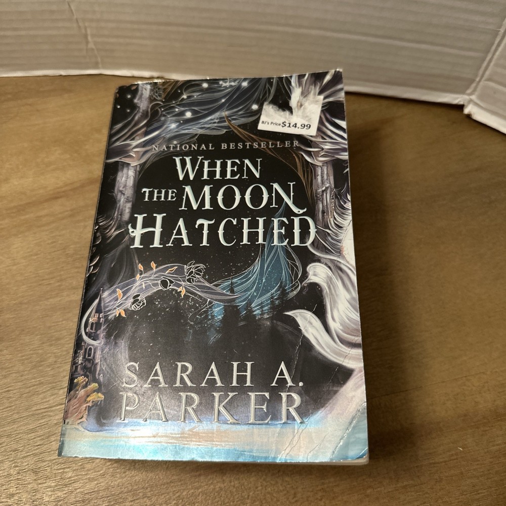 When the Moon Hatched Paperback by Sarah A. Parker (2024) Fantasy Romance