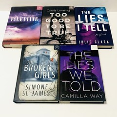 Book of the Month BOTM Hardcover Choose Your Title Fiction Thriller Bundle Lot