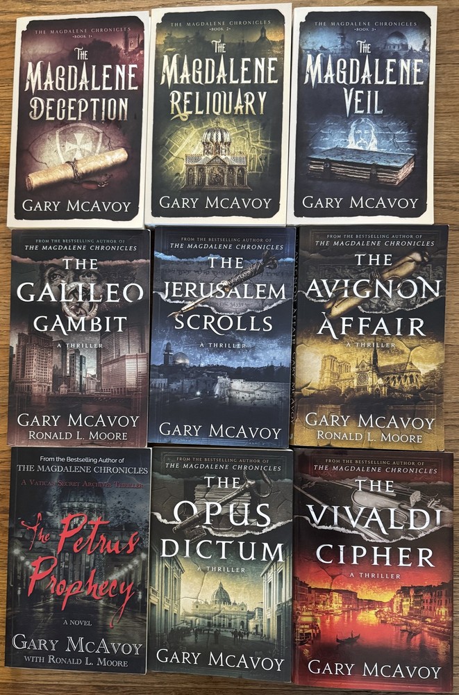 Vatican Secret Archive 1-6 Magdalen Chronicles 1-3 Gary McAvoy Set Lot 9