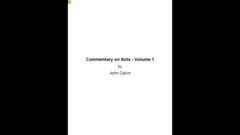 The Works of John Calvin – Bible Commentary Library (PDF E-Book Set) on CD-ROM