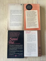 Vintage Freud Psychology 4-Book Lot: Dreams, Psychoanalysis & Hysteria Paperback