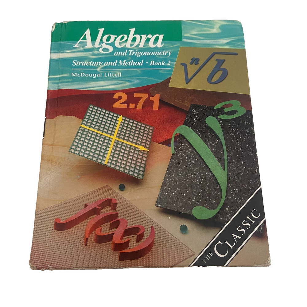 Algebra and Trigonometry: Structure and Method Book 2 Hardcover 2006