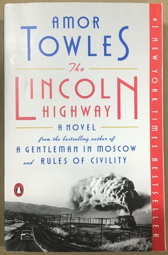 Lincoln Highway – by Amor Towles (Paperback) NEW 📖