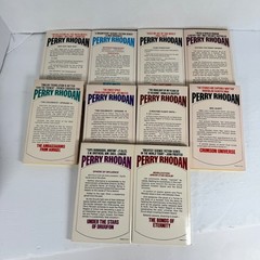 Perry Rhodan Lot #60-69 First Printings Ace Sci-Fi Paperbacks Vintage