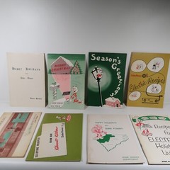LOT OF 13 VINTAGE DUKE ENERGY HOLIDAY RECIPE BOOKS ALL 9″X6″ VARIOUS YEARS 60-70