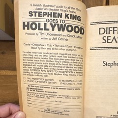 Stephen King Different Seasons Signet Paperback 1986 Film/TV Adaptation