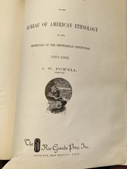 The Zuni Indians Ethnology Report 1901-1902 1970 Bureau of American Ethnology