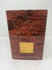 Dead Sea Scrolls English Vermes HC 1997 Unmarked Pages Foxing Edges