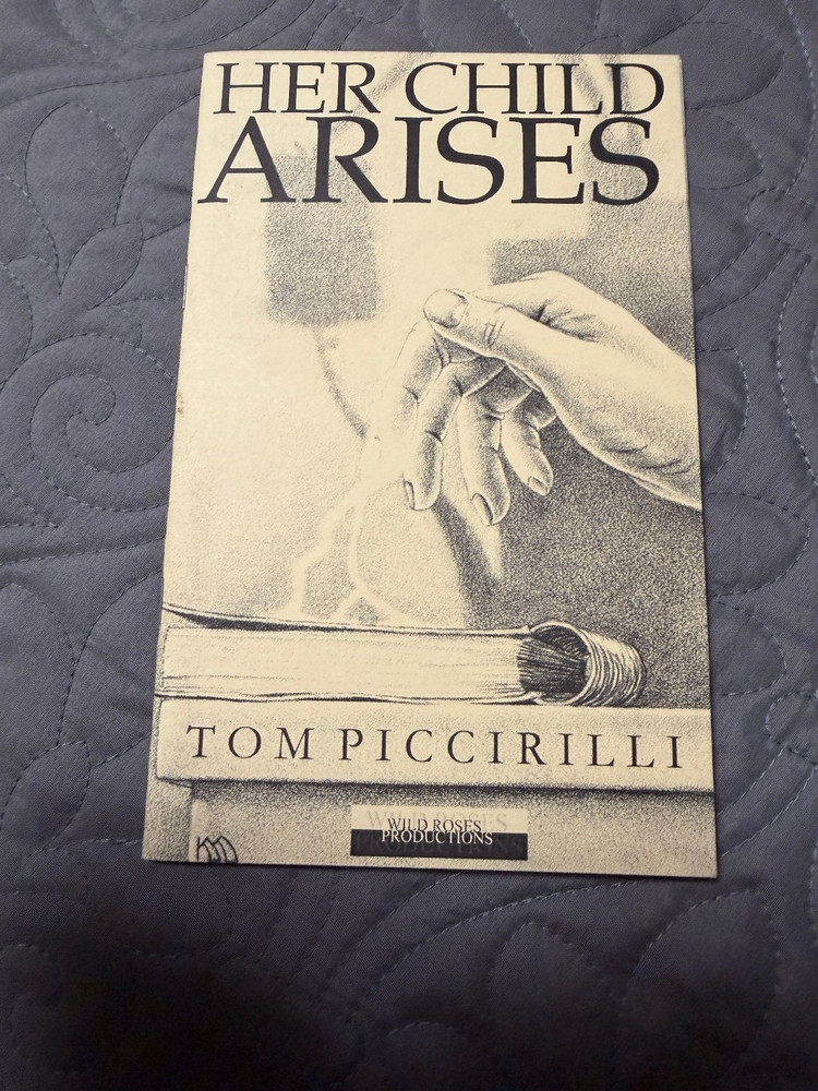 Her Child Rises Tom Piccirilli Signed Chapbook New & Unread FREE SHIPPING